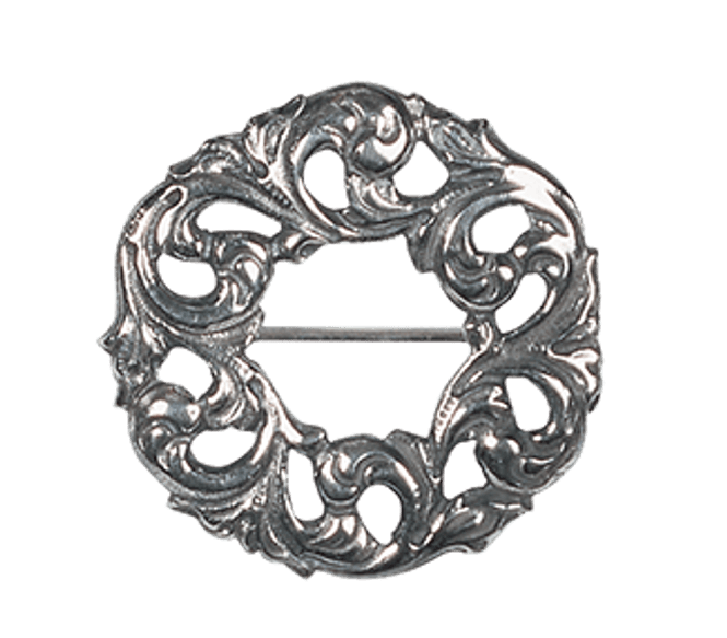 Hovedbilde Nål akantus liten oksidert