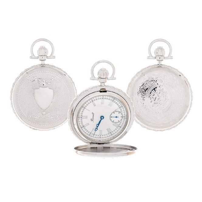 Hovedbilde Lommeur krom, mekanisk