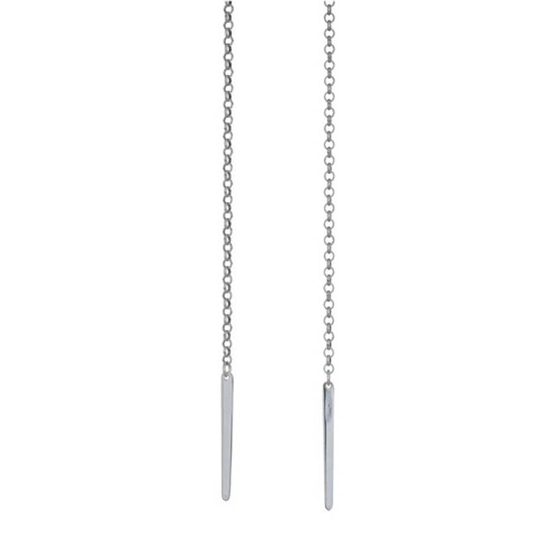 Kjede med spyd Østfold 1 m, oksidert