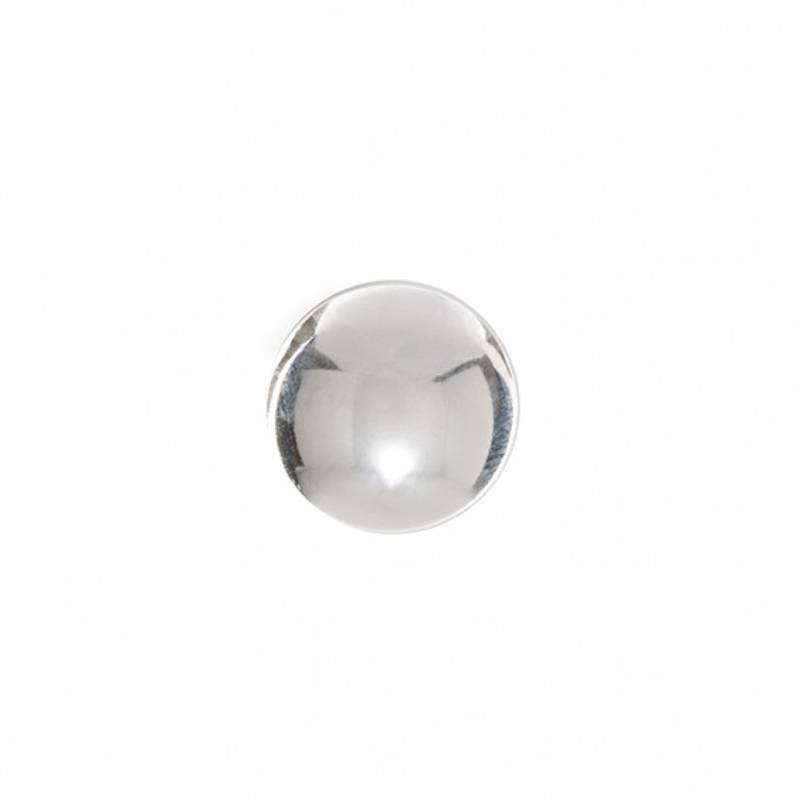 Knapp blank 17 mm, lang hempe