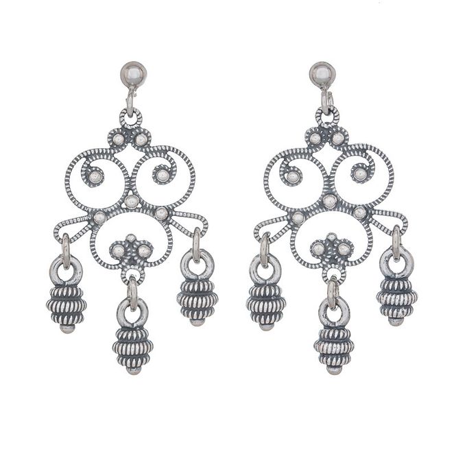 Hovedbilde Ørepynt kruser Telemark oksidert