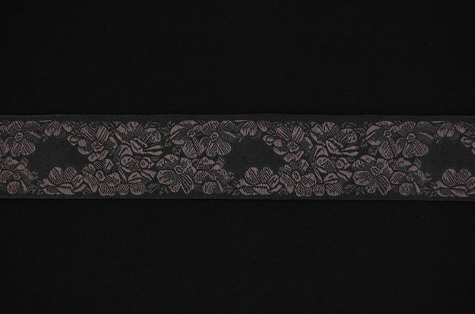 Hovedbilde Bånd bukett 50 mm sort/lilla