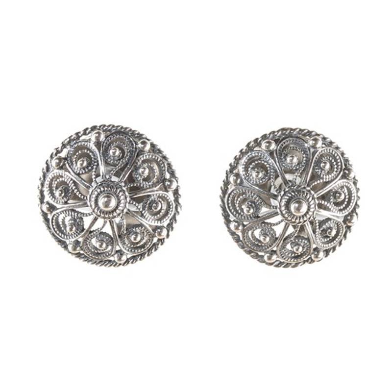 Mansjettknapper stolpe, oksidert